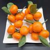 with Fruits and Leaves 3-6 Branches Artificial Fruit Fake Oranges Tangerine Model Party Decor