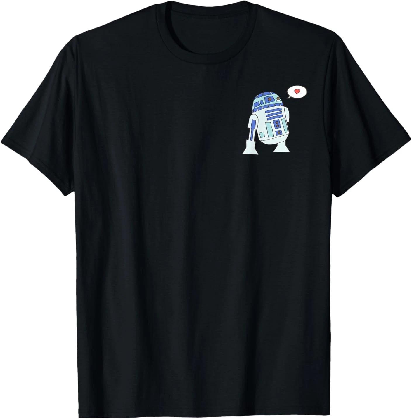 Valentine s Day Love from R2-D2 T-Shirt S