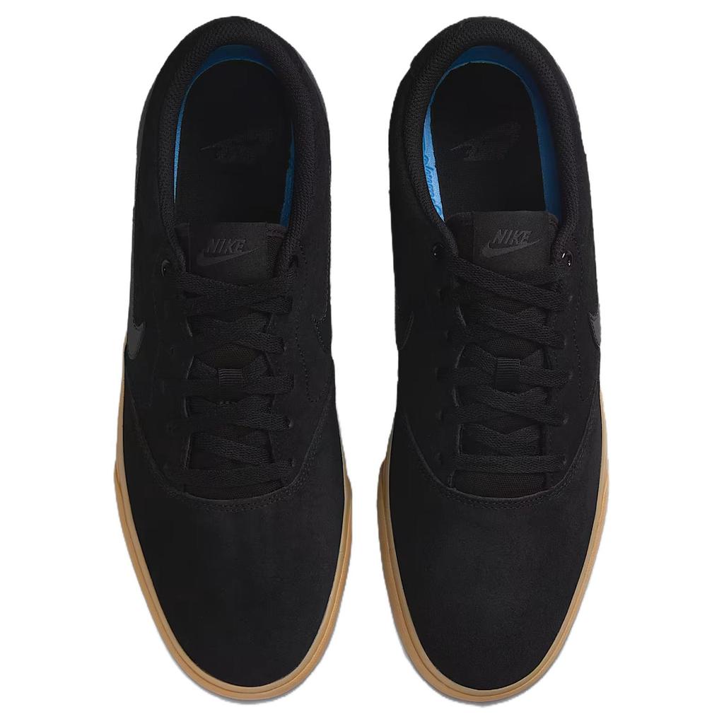 Nike Scarpe da ginnastica basse in camoscio comode alla moda antiscivolo resistenti all'usura da uomo nere IB2750-003