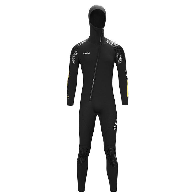 3mm Neoprenanzug für Herren Damen Ganzkörper mit Kapuze Tauchanzug Verdickt Warm für Surfen Schnorcheln Winterbaden
