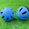 5PCS EVA Airflow Balls 74MM Softballs Plastic Baseball Practice Balls  Outdoor