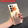 2DFlat Samsung Phone Case Autumn Leaf by Window Cat Applicable To Galaxy S23 S24 S25ULTRA S26 A12 A14 A15 A16 A54 A55