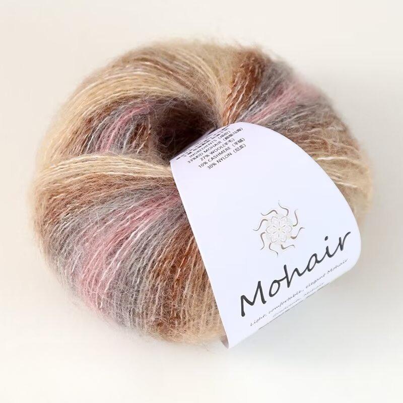 Filato Gradiente Colorato Filato per Lavoro a Maglia a Mano per Uncinetto e Lavoro a Maglia Sciarpa Sciarpa a Spalla Maglione