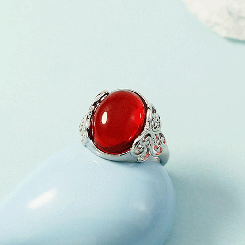 925 Sterling Silver Plated Sun Moon Sunflower Heart Rings for Women Original Flower Wedding Crystal Luxury Jewelry R5375