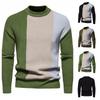 Hot Sale, Trendy Fashion Crew Neck Loose Sweater Knitted Sweater, Bottom Sweater Thread Men