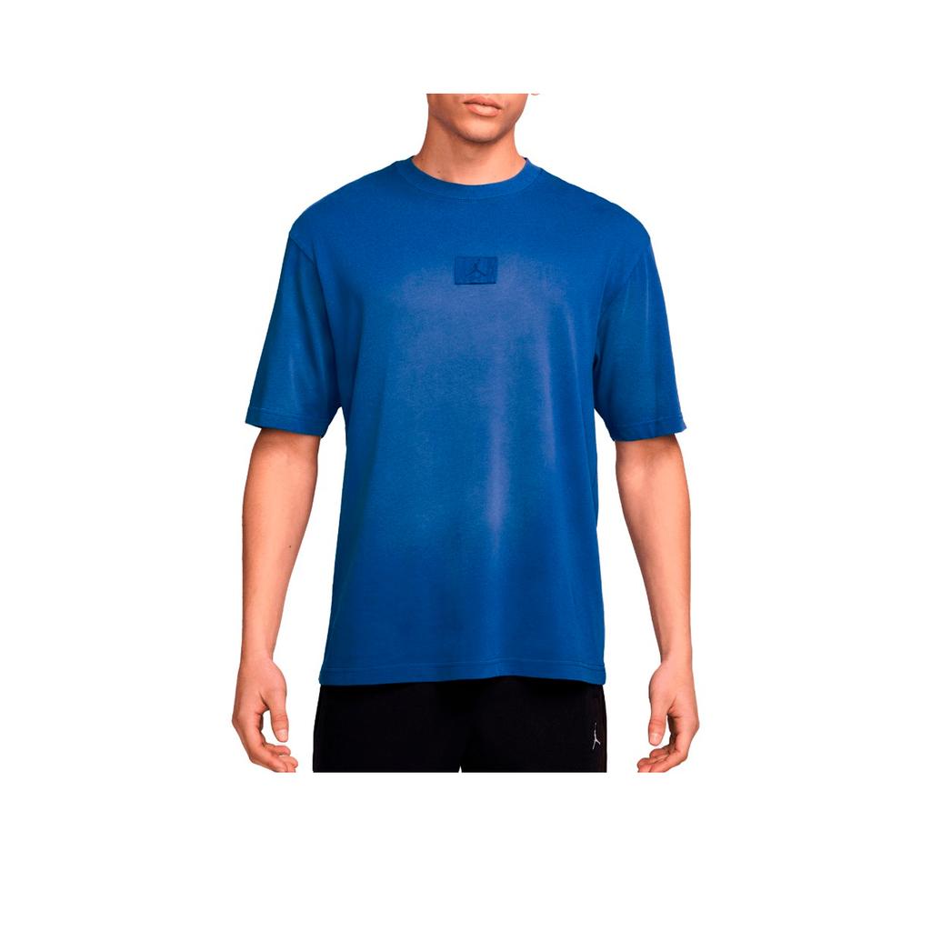 Jordan Flight Essentials 85 Crew Neck Pullover Casual Short Sleeve T-Shirt Men Tops Royal-Blue FZ1914-480