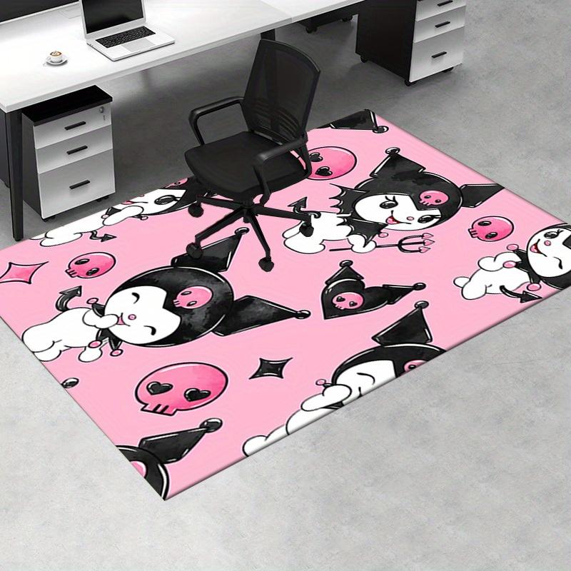 Office Rug Devil, Skulls Anti-Slip Rug, Machine Washable for Living Room, Bedroom, Office, Multiple Sizes, Bedroom Mat, Decorative Mat, Durable Mat, L