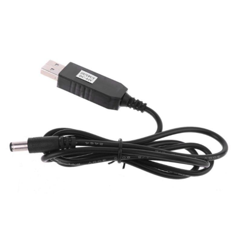 5V to 4.2V 8.4V 12.6V Line Charging Cable USB 5V to 5521 Power Supply Adapter Cable for 18650 Lithium Battery Pack