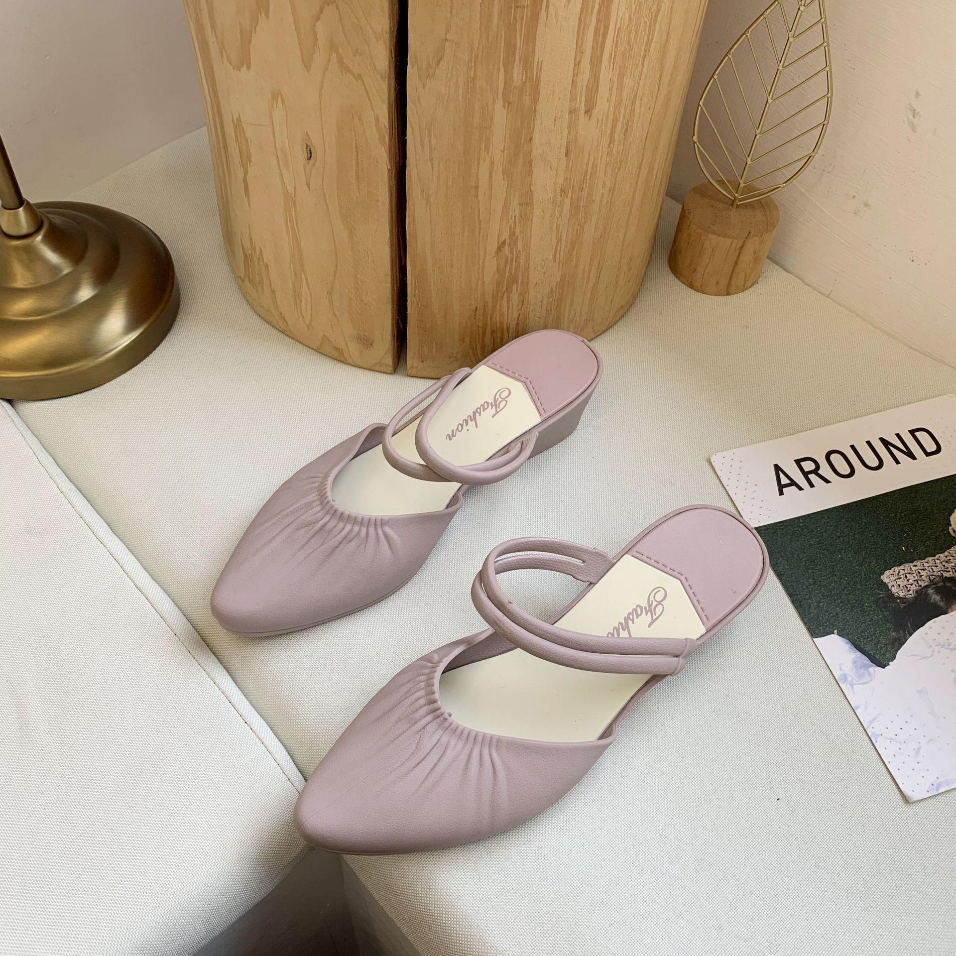 Оптовая продажа с фабрики 2025 года Новая женская обувь сандалии и тапочки модная летняя верхняя одежда тапочки женские 37 2359₽