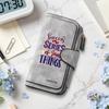 Inspirational Lettering Fashion Long Wallet Multi Card Slot Portable Purse
