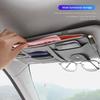 Car Sunshade Storage Bag Multifunctional Glasses Clip Box For Volvo Xc60 Xc90 V40 V60 S60 V50 V90 S80 C40 XC40 V70 XC70 C30 C70