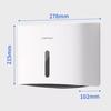 Hand wiping paper box wall mounted toilet non perforated bathroom hotel toilet kitchen commercial hand drawn tissue box