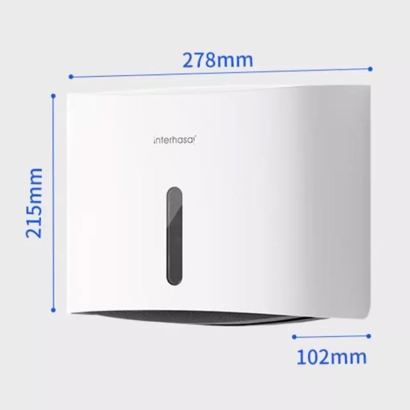 

Hand wiping paper box wall mounted toilet non perforated bathroom hotel toilet kitchen commercial hand drawn tissue box белый
