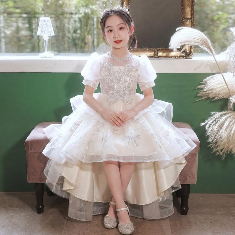 Anneyol Girl's Formal Trailing Gown