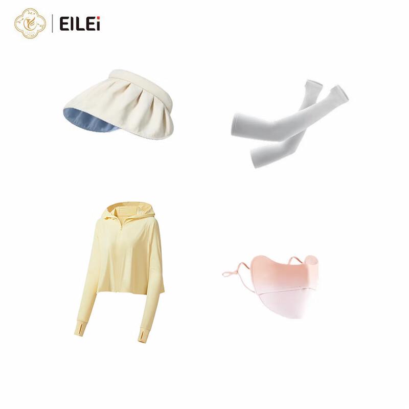 EILEI Women s Summer Sun Protection 4-Piece Set One Size (54-58)