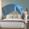 Quilted Summer Sleeping Quilt Lightweight Thin Quilt Duvet Air Conditioning Blanket  Dormitory