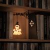 Vintage Style Bookshelf Ghost Light Delicate Detailing Bookshelf Lamp  Mantel Decor