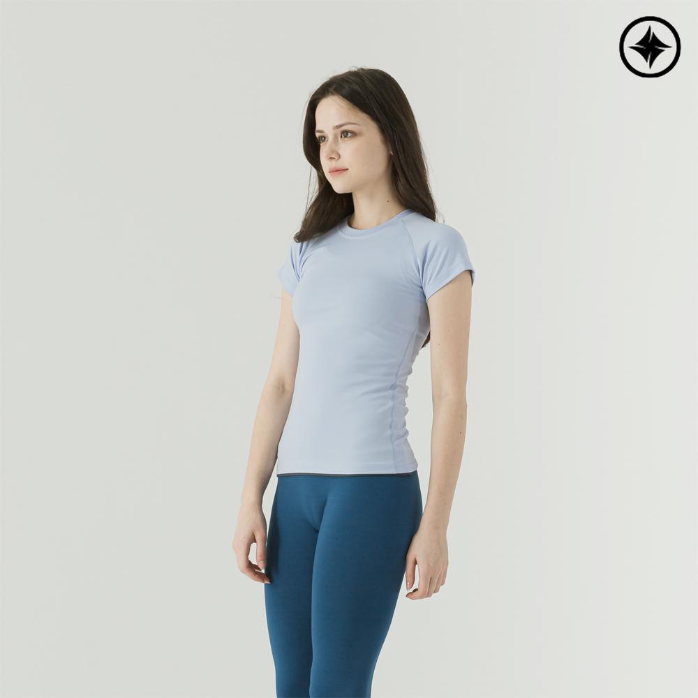 Seupika Yoga Top Short Sleeve T-Shirt Spa526