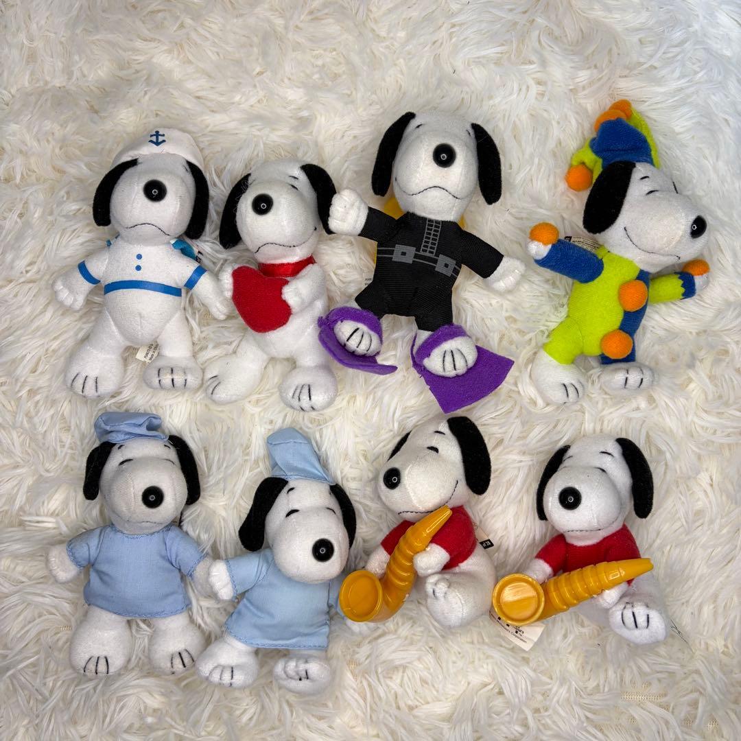 Snoopy stuffed toy set of 8