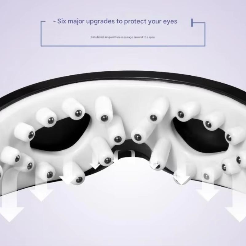 Multifunctional 9 Modes Eye Massager with Multi-Frequency Vibration 22 Magnets Safety Material Eye Care Massager for Relaxing Eye Health Promote Sleep
