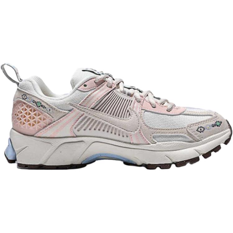 New Nike Vomero 5 Abrasion Resistant Low Top Kids' Running Shoes Light Pink Gray Teenagers IH7339-001