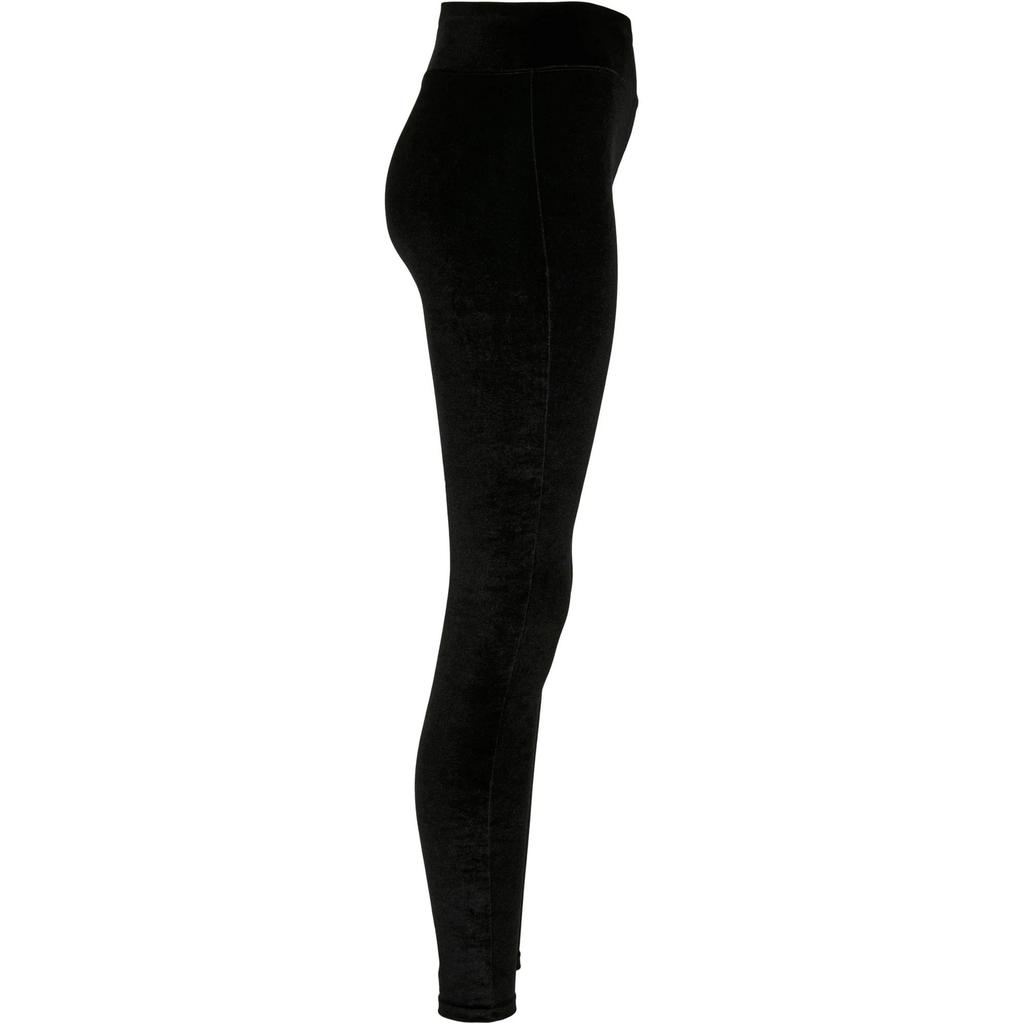 Urban Classics Womens/Ladies Velvet High Waist Leggings