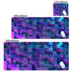 PC Tastaturmatte Geometrisch Großes Mauspads Sechseck Gamer Kissen Wabenmuster Mauspads Gummi Übergröße Schreibtischunterlage Kunst Design Schreibtischteppich