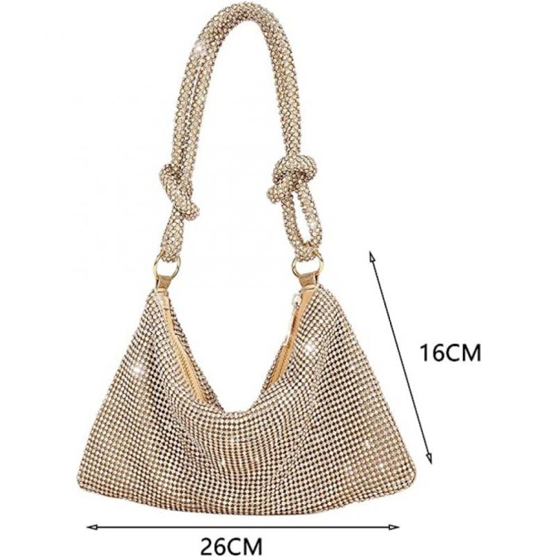 Ladies Evening Bag Elegant Handbag with Zipper Handbag