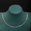Stainless Steel Butterfly Twist Chain Necklace - Simple, Fashionable, Light Luxury Design