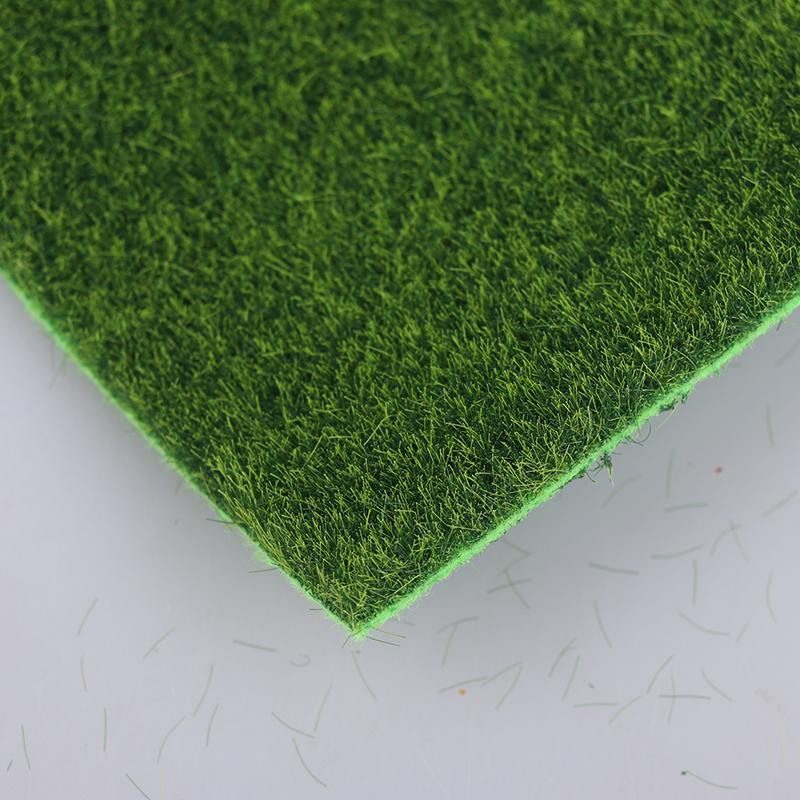 Grasmatte Grün Kunstrasen Rasenteppiche Kunstrasen Simulation Moosrasen 30*30cm DIY Mikro-Landschaft Heimdekoration