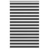 Zebra Roller Blind, Black, Fabric Width 135.9 Cm, Polyester