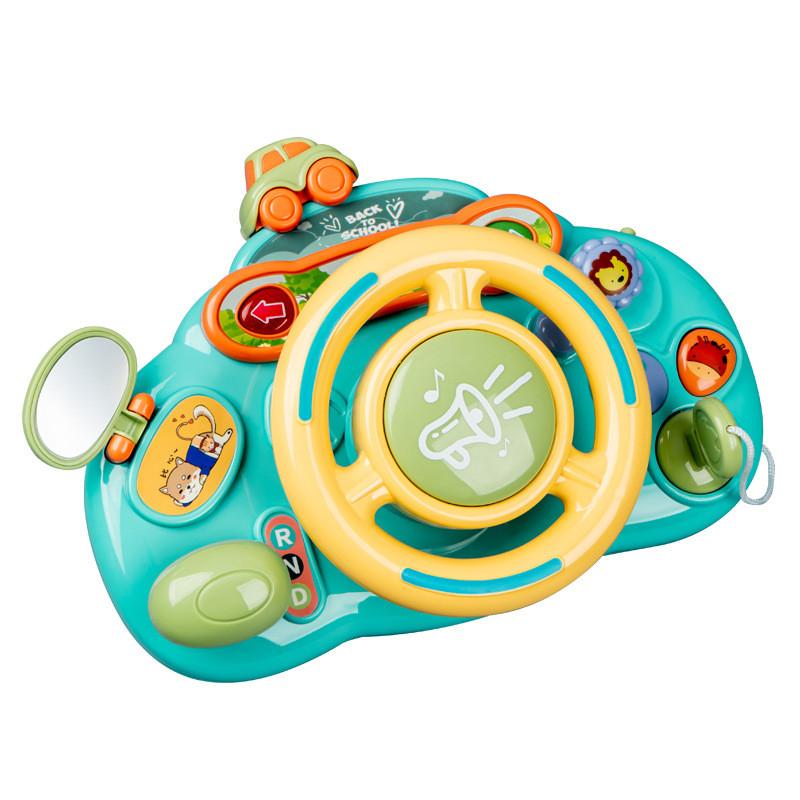 Childrens Educational Driving Toy Steering Wheel With Music And Sound For Early Learning