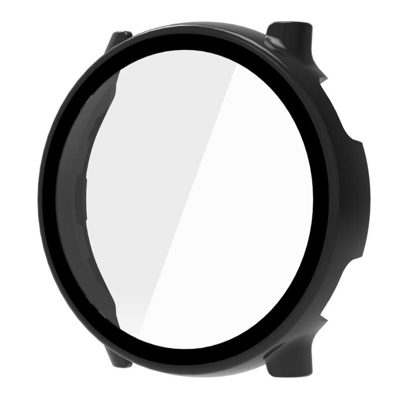 Full Coverage Hard Protective Case For Active 5 Waterproof Screen Protector Shell Smartwatch Housing Tempered Glass Film