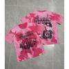 Premium 100% Cotton Crew Neck Short Sleeve T-Shirt Men Loose Fit Casual Print Tee 2025
