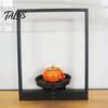 Vertical Plant Holder Picture Frame Wall Heavy Duty Metal Plants Display Stand Home Office Living Room Mount Flower Shelf Rack