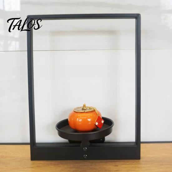 Vertical Plant Holder Picture Frame Wall Heavy Duty Metal Plants Display Stand Home Office Living Room Mount Flower Shelf Rack