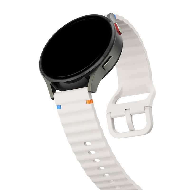 22mm Smartwatch-Armband Geeignet für OnePlus Watch 3 Silikon Sportband Kompatibel mit OnePlus Watch 2 2R 3 Atmungsaktives Armband