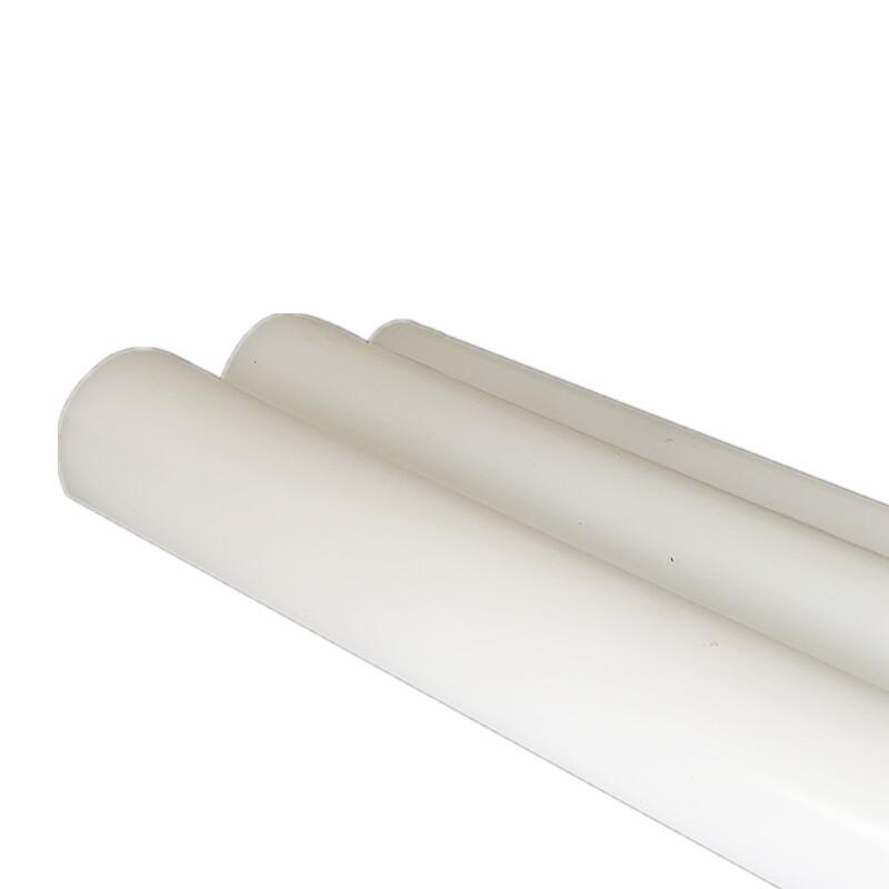 Solid White Polypropylene (PP) Rod