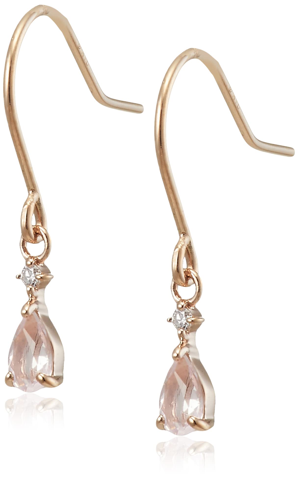 

Сережки K10 Рожевий Холодний Рожевий Кварц AJAA2424 RQ [Офіційний] [Vendome Aoyama]