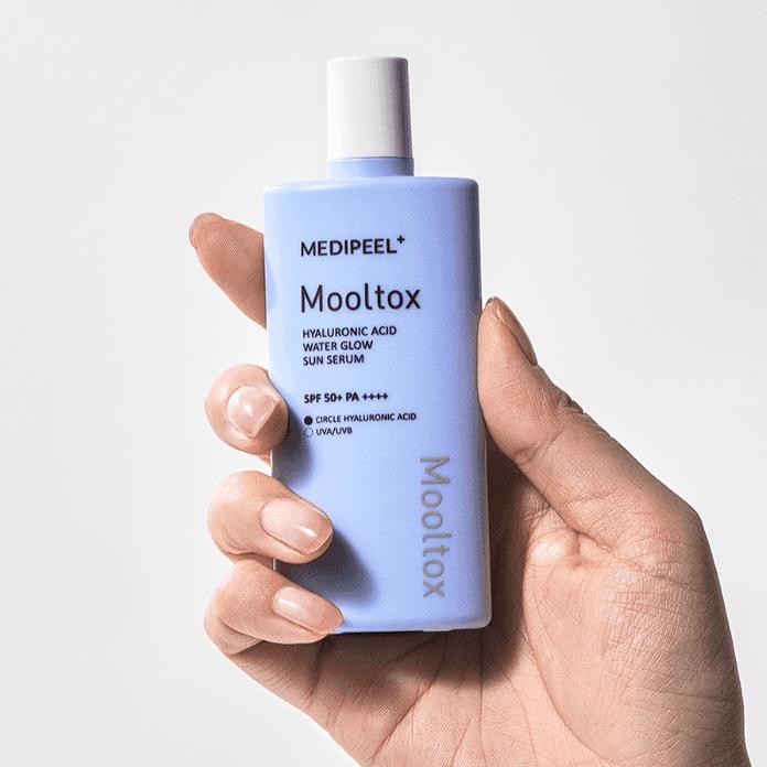 MEDI-PEEL Hyaluronsäure Mooltox Water Glow Sonnenserum LSF 50+ PA++++ 52ml