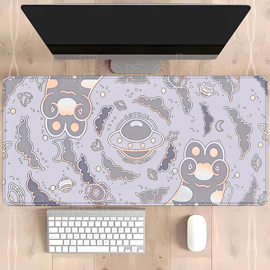 HD Printing Cat Paw Anime Mousepad XXL Large Size Office Computer Nonslip Gaming Keyboard Mouse Pad Xmm Overlock Desk Mat