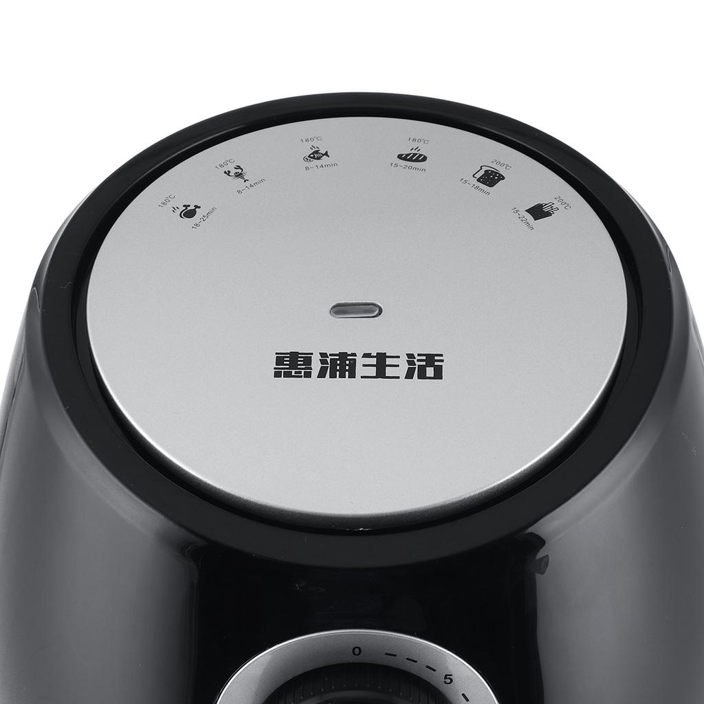 2.5L Kitchen Cooking Tools Home Large Capacity Multifunction Smart Air Fryer Electric Oilless Cooker Pizza Electric Health Fryer