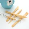 Ultra-Light Stone Pottery Clay Tools: 5-Piece Handmade Sculpting & Trimming Set