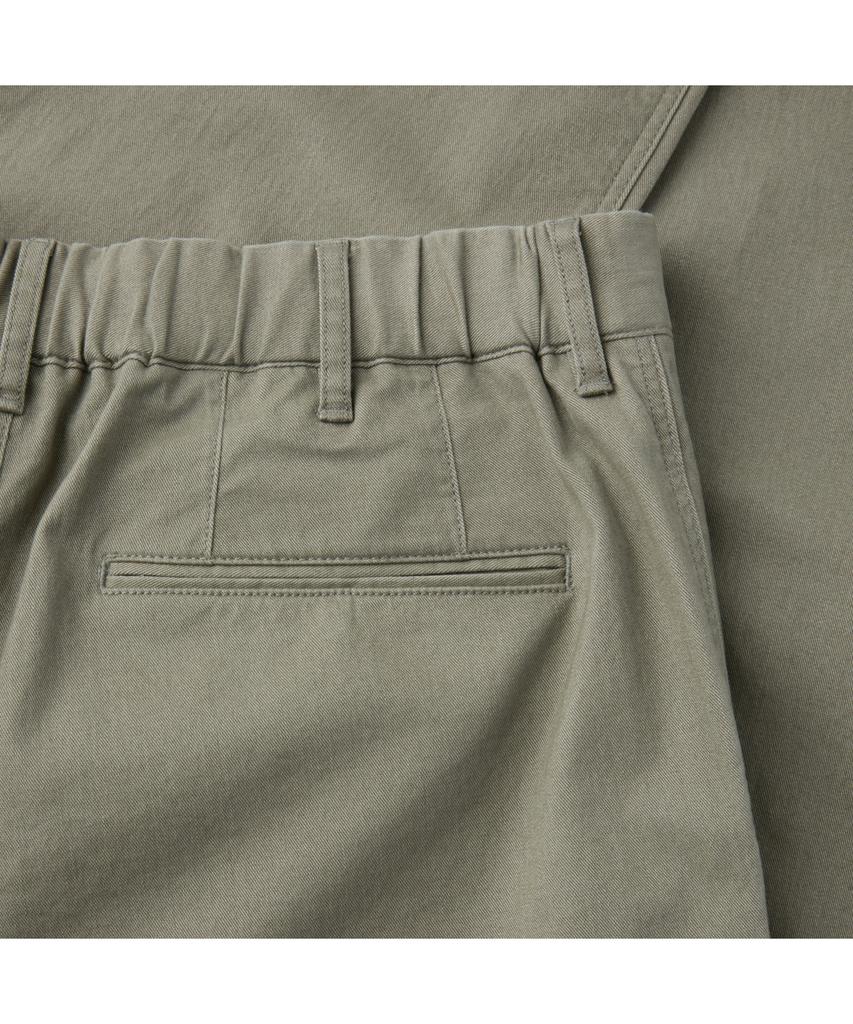 Silijeu (Set Up) Washed Cotton Loose Straight Pants Sapns26221Bex