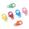 Heart-shaped Keychain Exquisite Peach Heart Jewelry Buckle Alloy Spray Paint Accessories Handmade DIY