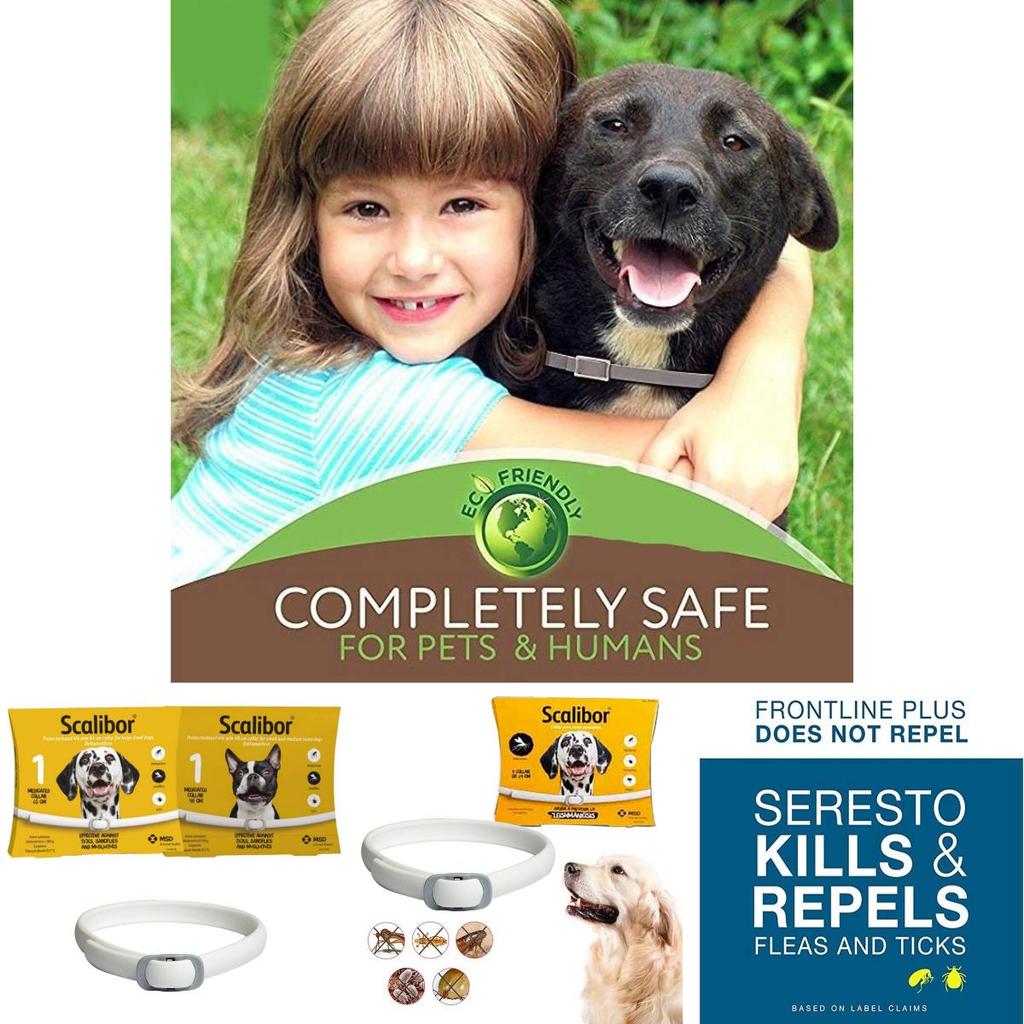 Regulowana obroża przeciw pchłom i kleszczom dla psów, materiał TPR