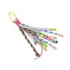 Vibrant Handmade Keychain Weaving Keyring Ornament Decorative Phone Bag Charm for DIY Enthusiasts And Fashion Lovers