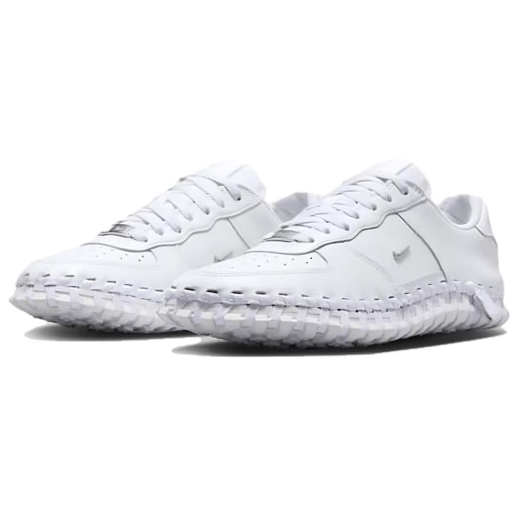 Jacquemus x Nike J Force 1 Low LX SP Weiß Damen Sneaker Metallic-Silber DR0424-100