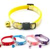 Neues Goldene Sterne und Mond Katzenhalsband mit reflektierender Sicherheitsschnalle und Glocke Verstellbare Halsbänder für Katzen und kleine Hunde