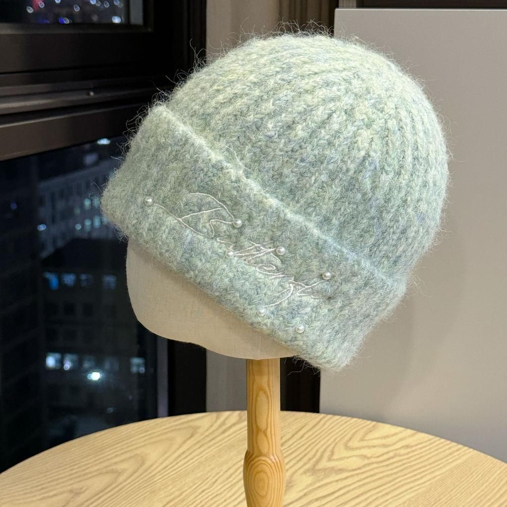 New Fashion Hats for Women Winter Woolen Hats Stylish Knitted Hats Korean Style Autumn and Winter High Quality Warm and Versatile Cold Hats